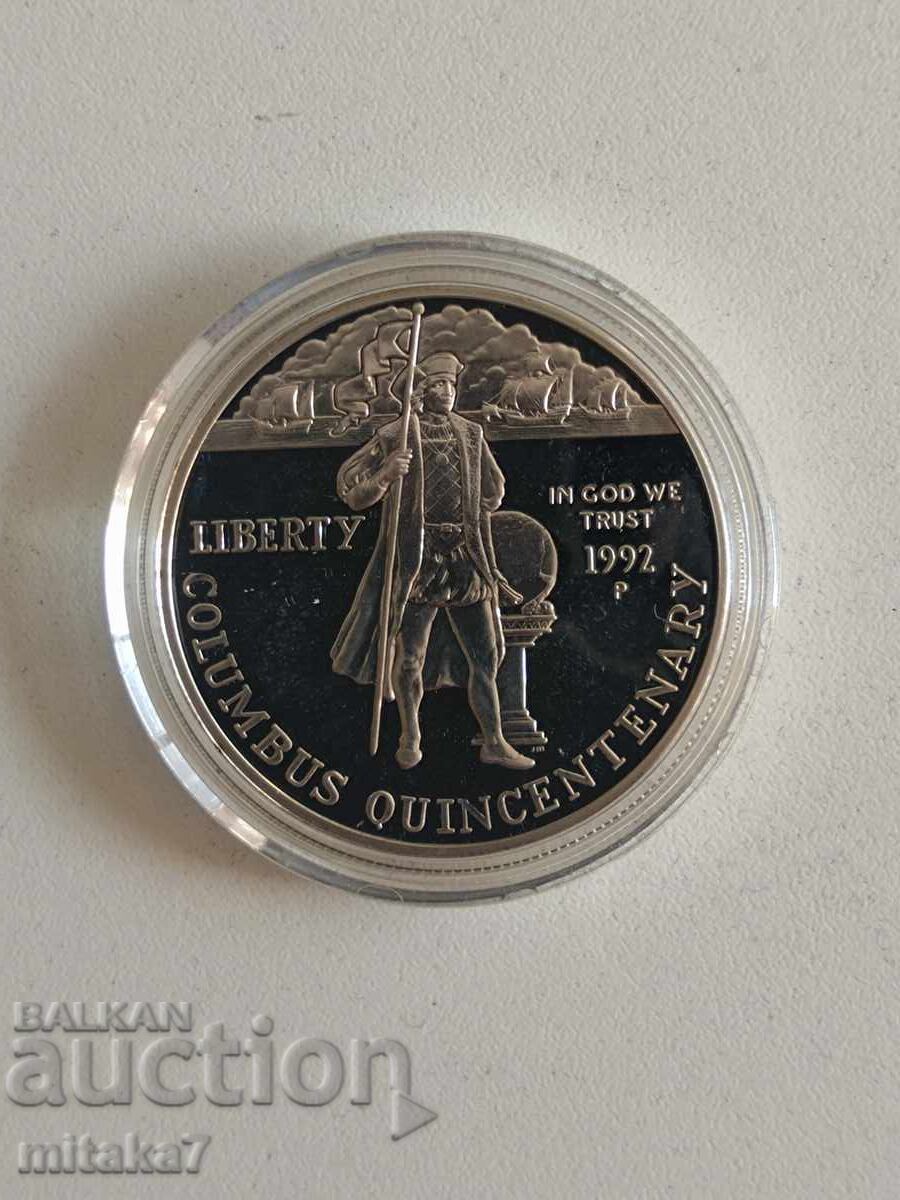 1 dolar 1992, SUA