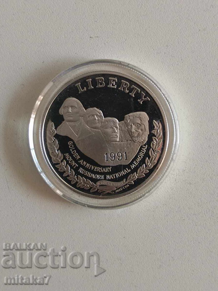 1 δολάριο 1991, ΗΠΑ με τιμή € 72.00 | 140.82 BGN