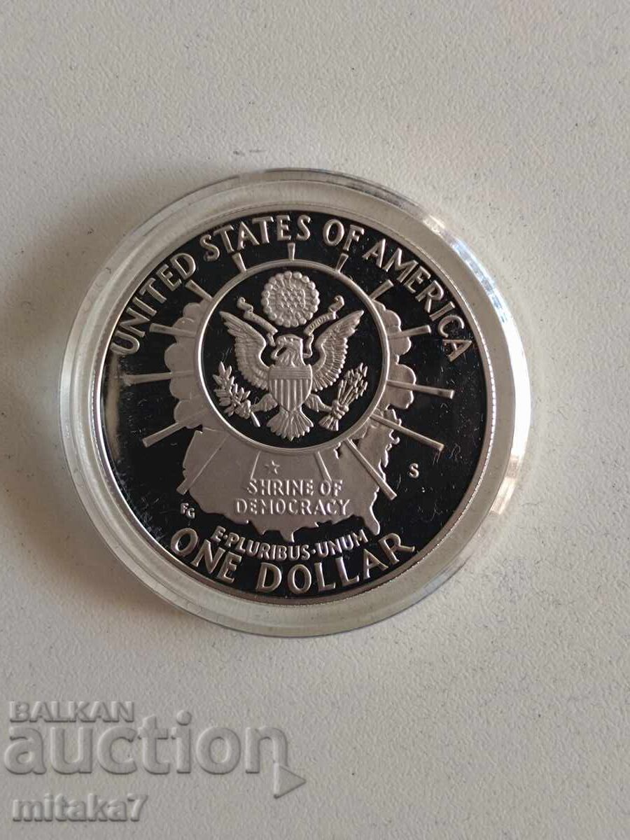 1 δολάριο 1991, ΗΠΑ