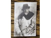 Țar Ferdinand fotografie rară cu autograf 1922 original