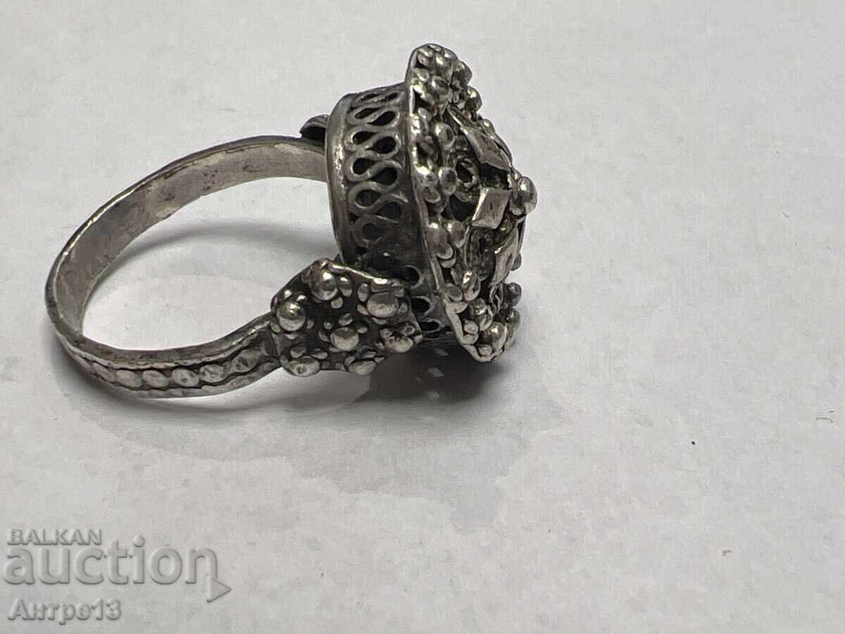 Silver women's Revival period ring with price € 0.01 | 0.02 BGN