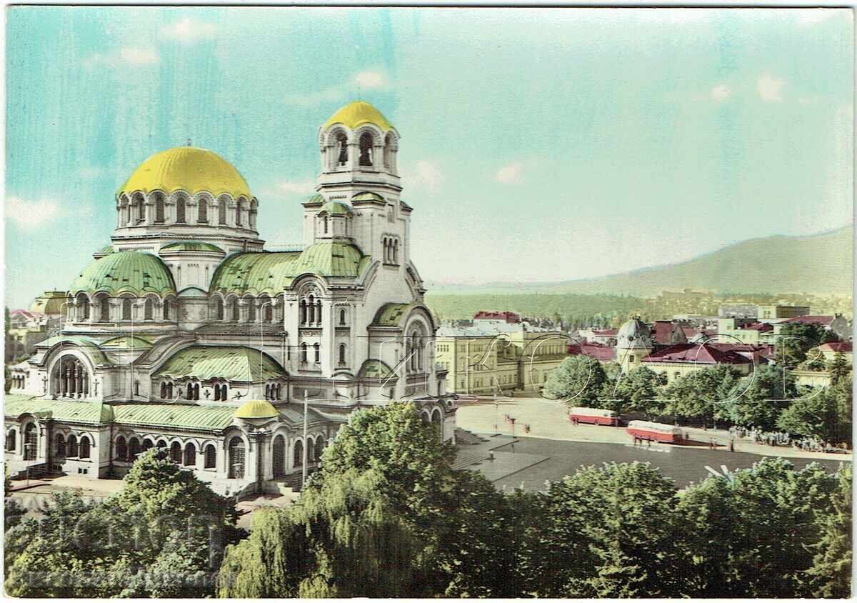 OLD POSTCARD SOFIA ALEXANDER NEVSKI CATHEDRAL ZH618