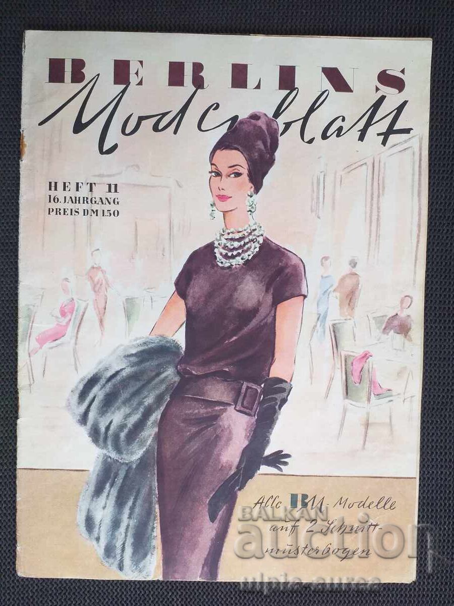 1960 BERLIN FASHION MAGAZINE