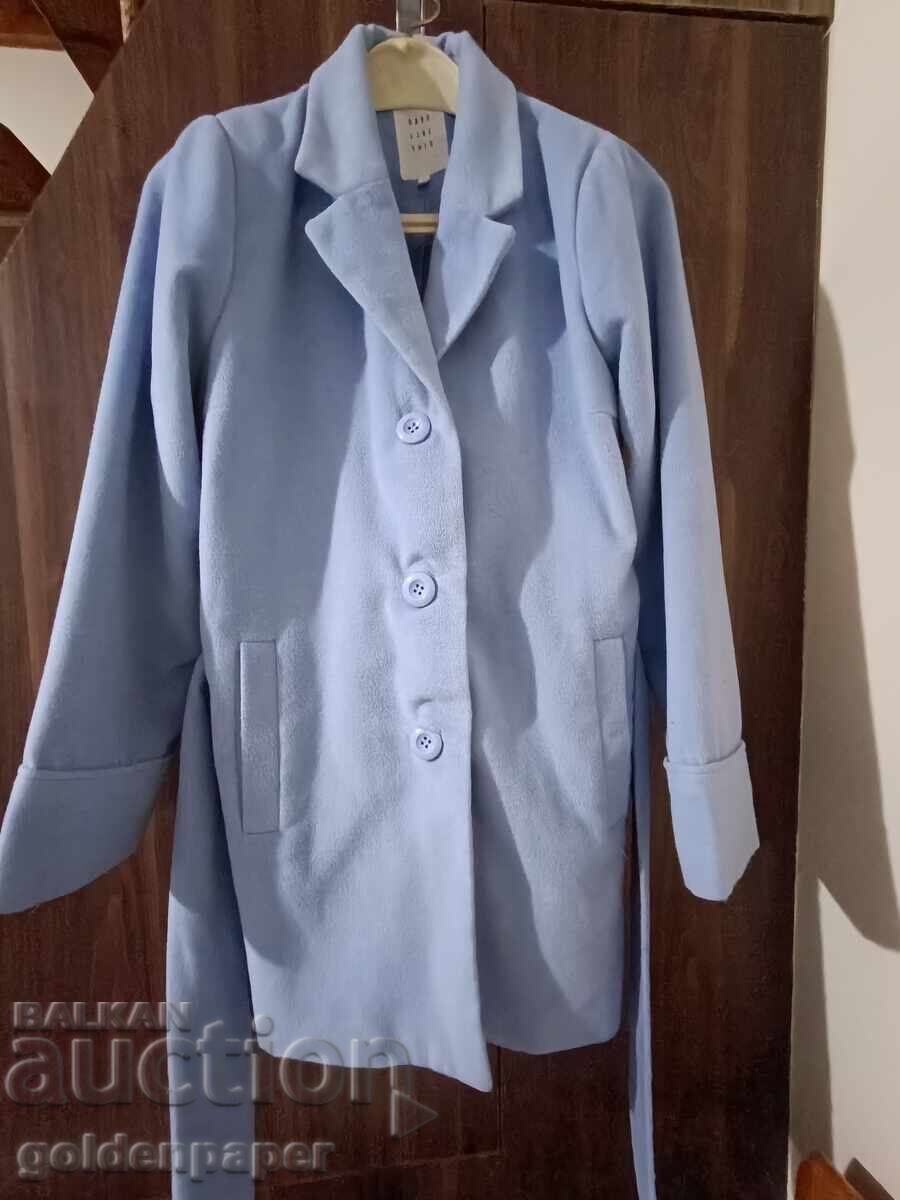 Palton bleu mărimea S