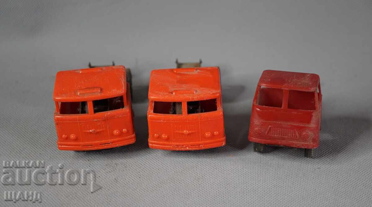 IFA Stara plastic toy truck model lot of 3 pcs