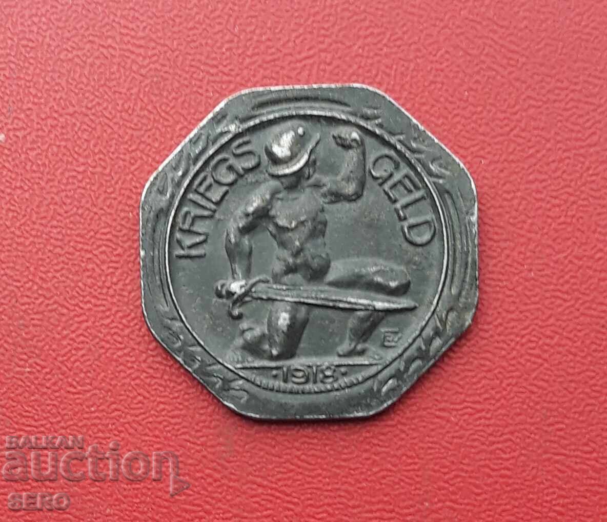 Germania-Baden-Württemberg-Neuenburg am Rhein-50 pfennigi 1918 cu preț € 17.01 | 33.27 BGN