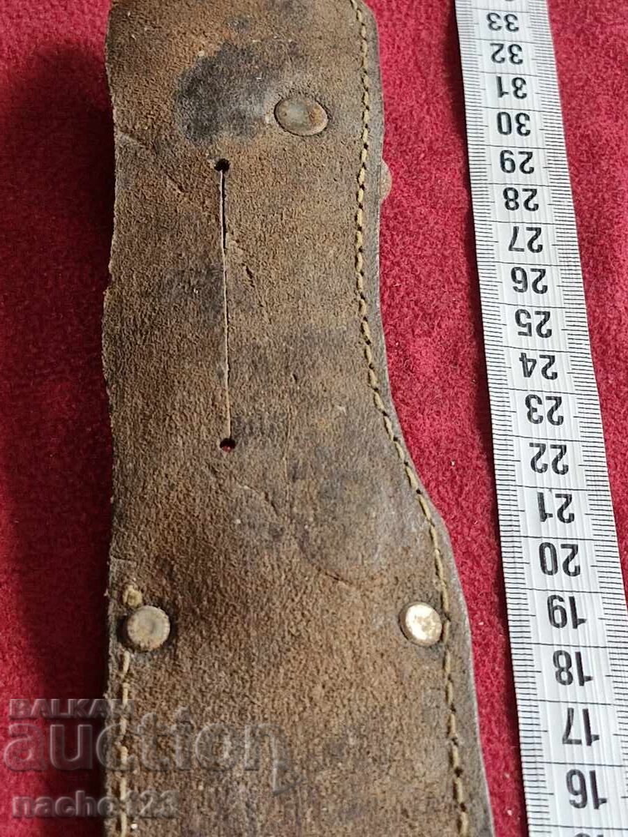 Δερμάτινη θήκη για μαχαίρι από φυσικό δέρμα - 6