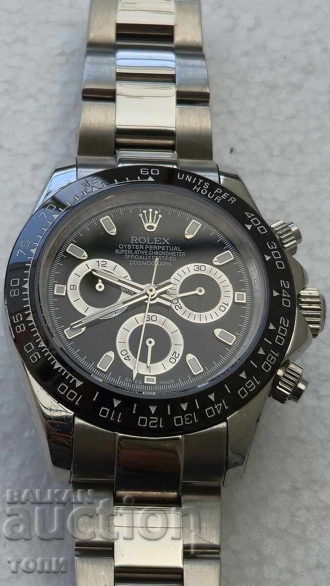 ROLEX AUTOMATIC CHRONOGRAPH REPLICĂ RAR FUNCȚIONEAZĂ FĂRĂ GARANȚIE cu preț € 350.00 | 684.54 BGN
