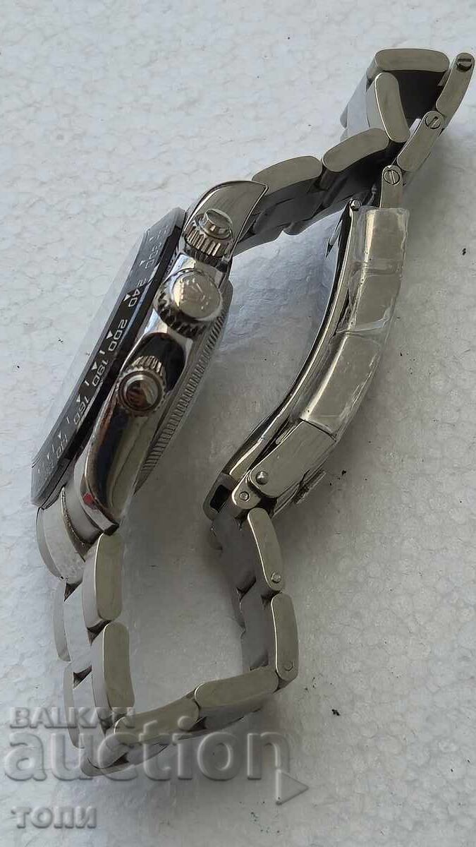 Licitație ROLEX AUTOMATIC CHRONOGRAPH REPLICĂ RAR FUNCȚIONEAZĂ FĂRĂ GARANȚIE