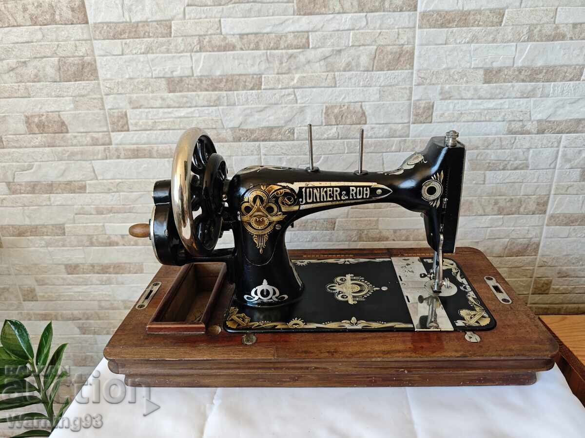 Ръчна шевна машина - Junker & Ruh - Britannia - 1920" година - 5