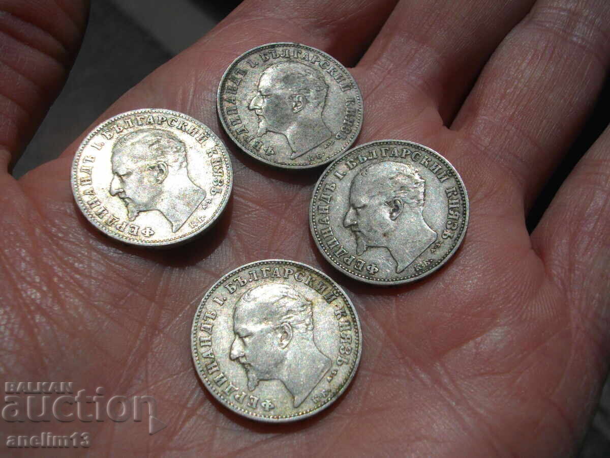 LOT MONEDE 1 LEV 1894 - 6
