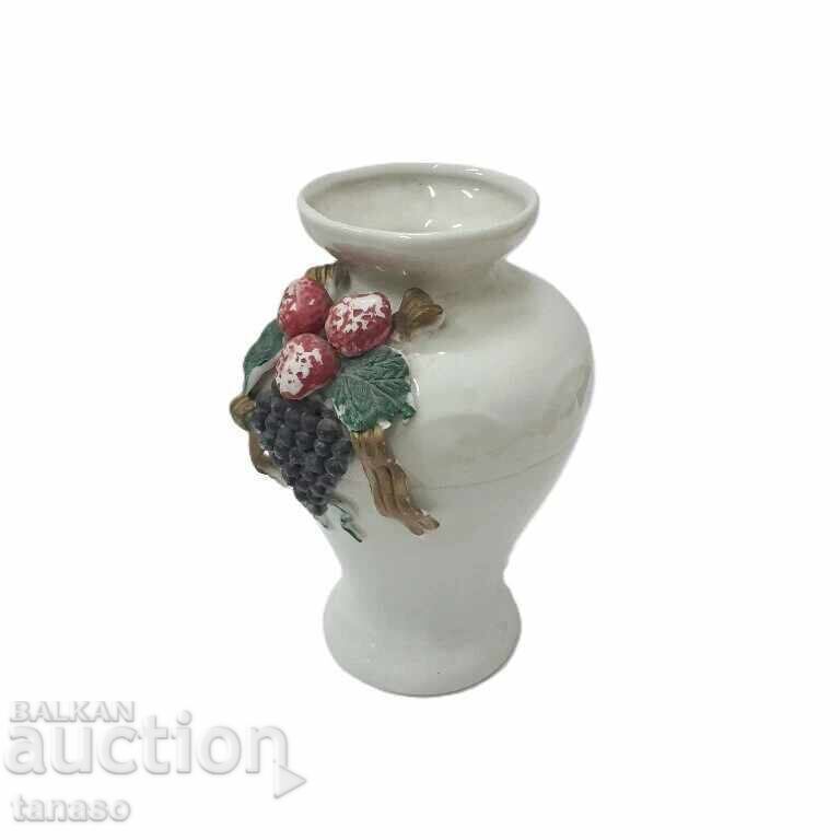 Vază ceramică albă din colecția „Sonoma Villa” (5.2) Vază ceramică albă din colecția „Sonoma Villa” (5.2)