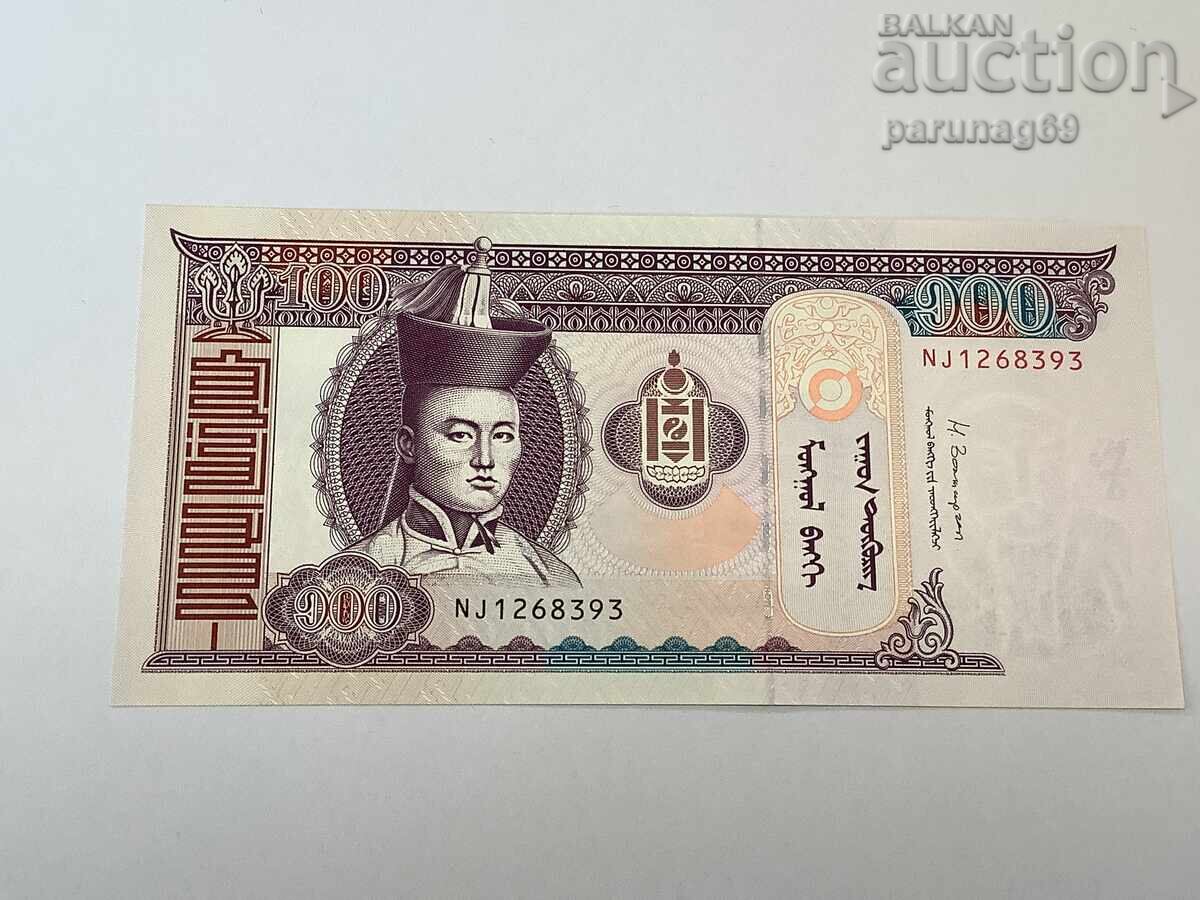 Mongolia 100 tugrik 2014 UNC
