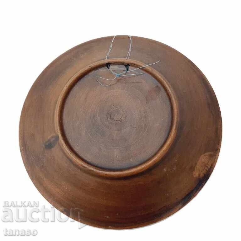 Farfurie decorativă de colecție din ceramică pentru perete (2.2) - 6