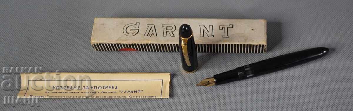 GARANT Παλιά αυτόματη πένα καινούργια με κουτί και οδηγίες