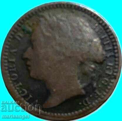 Marea Britanie 1/3 Farthing 1868 Victoria - Rar - 5