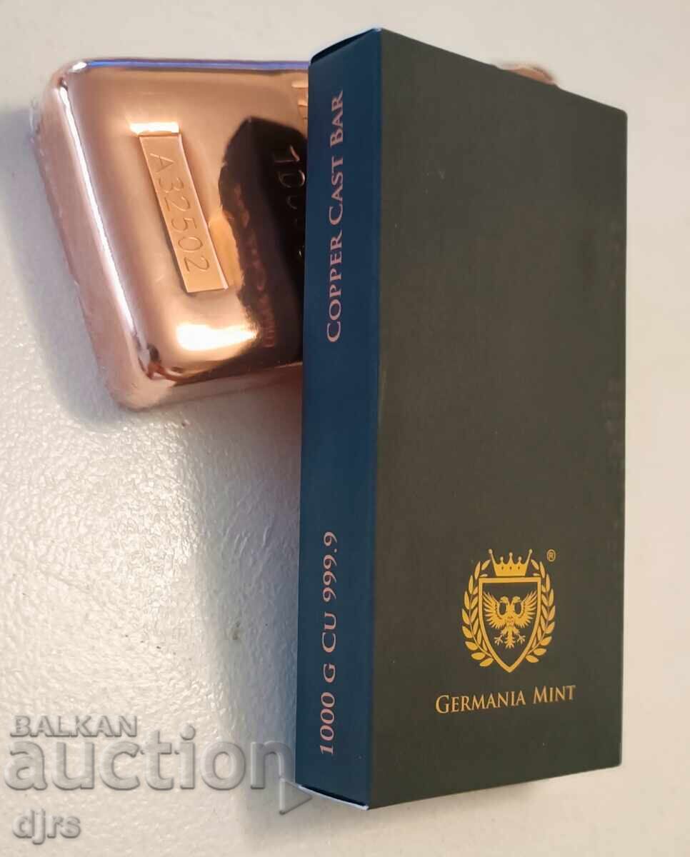 Доставка на ИНВЕСТИЦИОННО КОЛЕКЦИОНЕРСКО КЮЛЧЕ 1 кг. Germania Mint - Сер