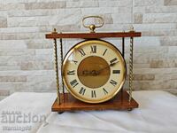 Παλαιό επιτραπέζιο / επιτραπέζιο ρολόι τζακιού - VESNA - 1985