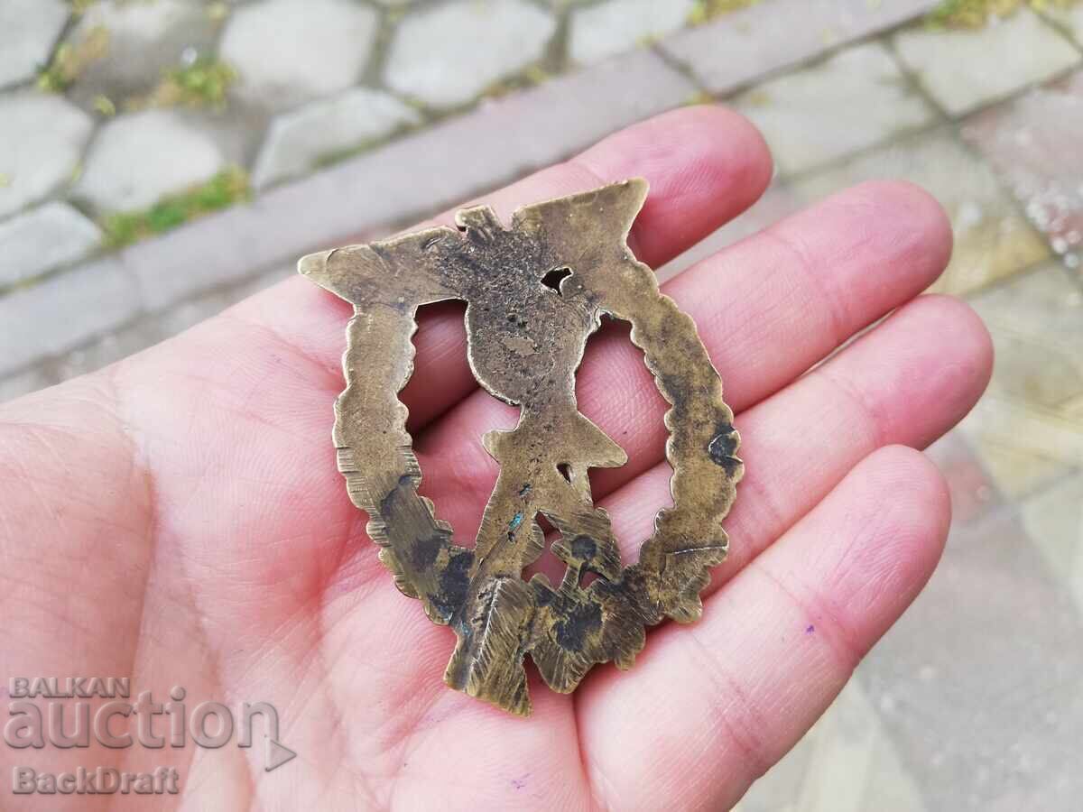 Insignă germană LUFTWAFFE, Al Doilea Război Mondial WWII, Wehrmacht, Svastică, Reich - 5