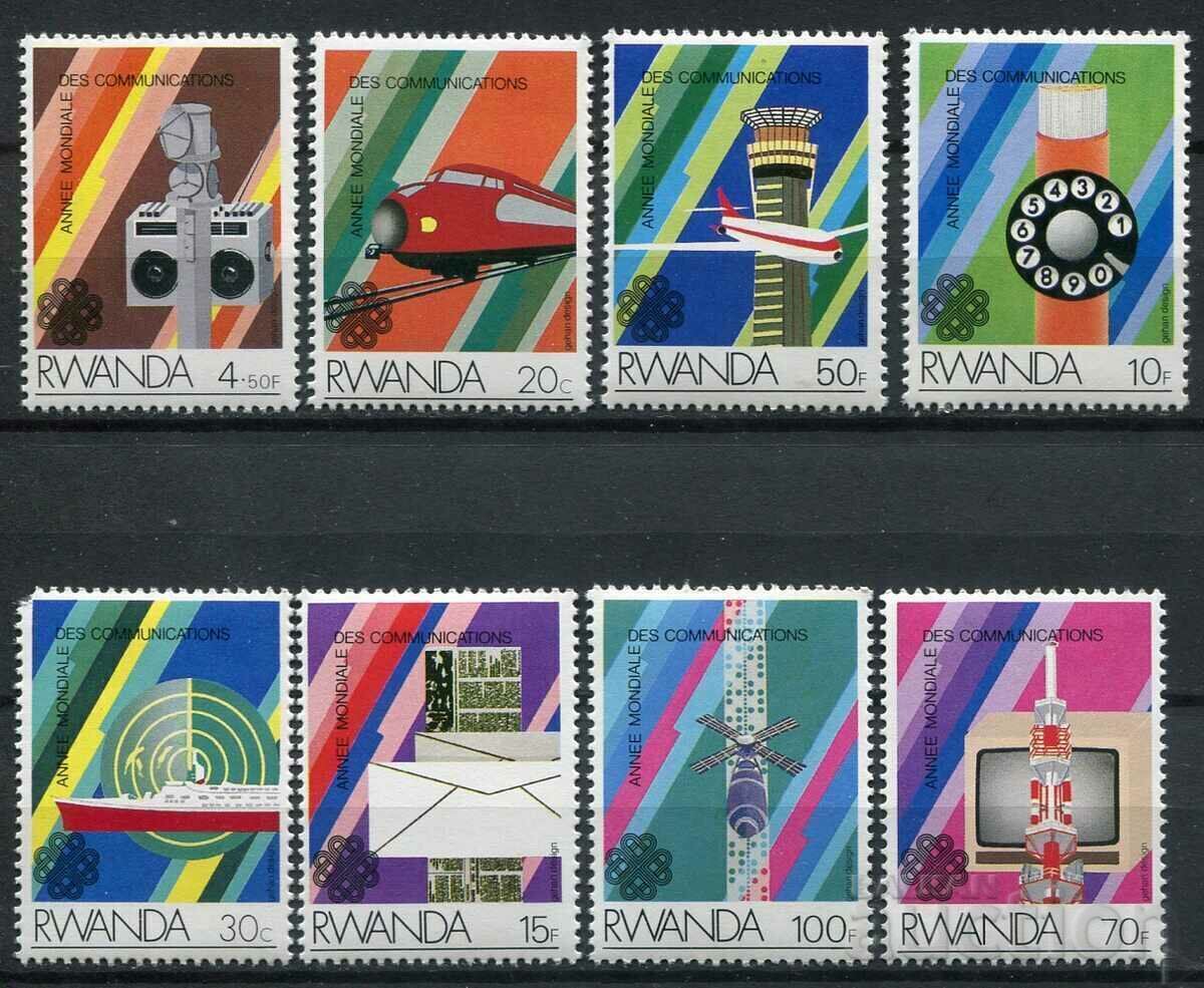 Rwanda 1984 MnH - Mesaje, comunicații