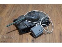 Jucărie veche din plastic model tanc