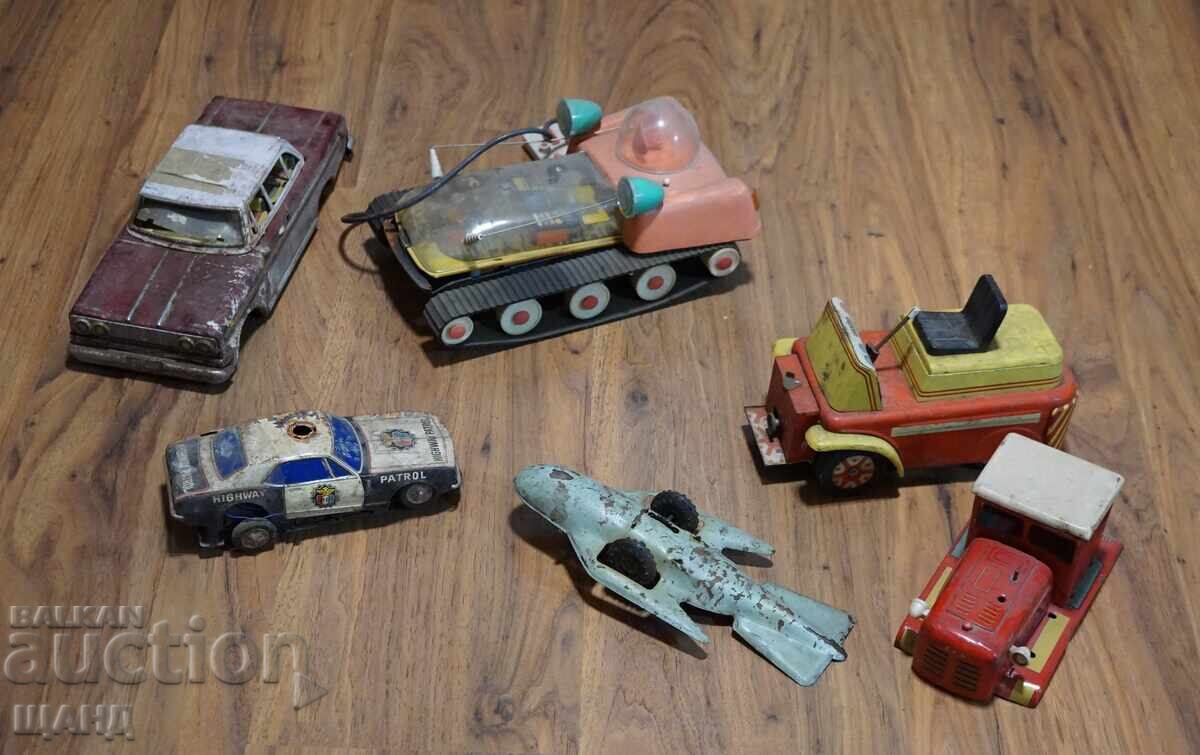 PARTIDA STARI METALNI IGRACHKI ZA CHASTI KOLA, Lunokhod, Traktor
