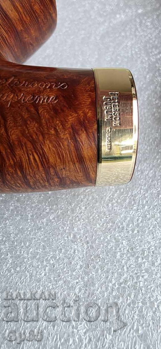 For sale: Peterson’s Supreme 03S – Gold Mounted (9K)