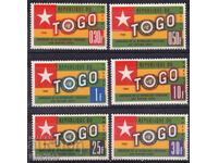 Δημ. Τόγκο-1961-Είσοδος στον ΟΗΕ-πλήρης σειρά, MNH