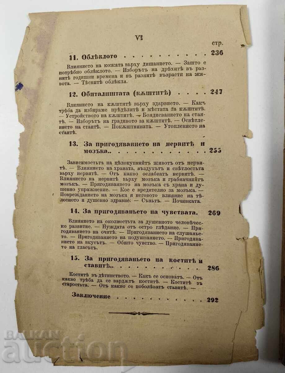 Licitație 1880 IGIENĂ SAU ȘTIINȚA SĂNĂTĂȚII PENTRU ȘCOLILE POPULARE