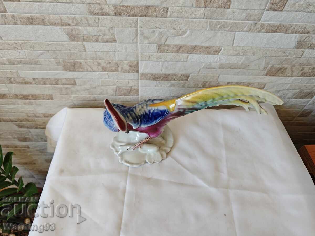 Figurină din porțelan - Fazan - IZIDA - Producție bulgărească - 6