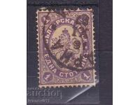 БЪЛГАРИЯ- 1 ст. ГОЛЯМ ЛЪВ -II -  1886 г.- КБМ № 28