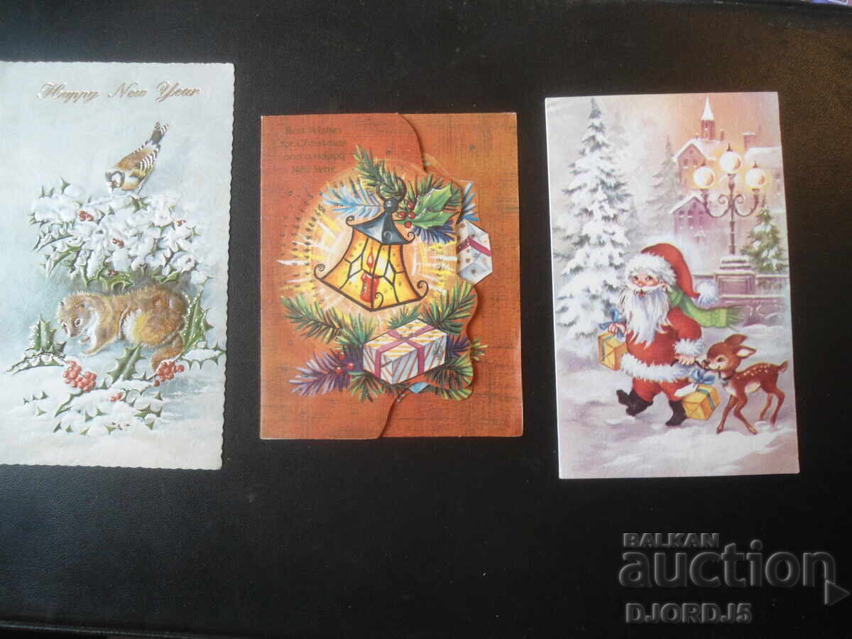 Delivery of Foreign New Year's cards, 10 pieces