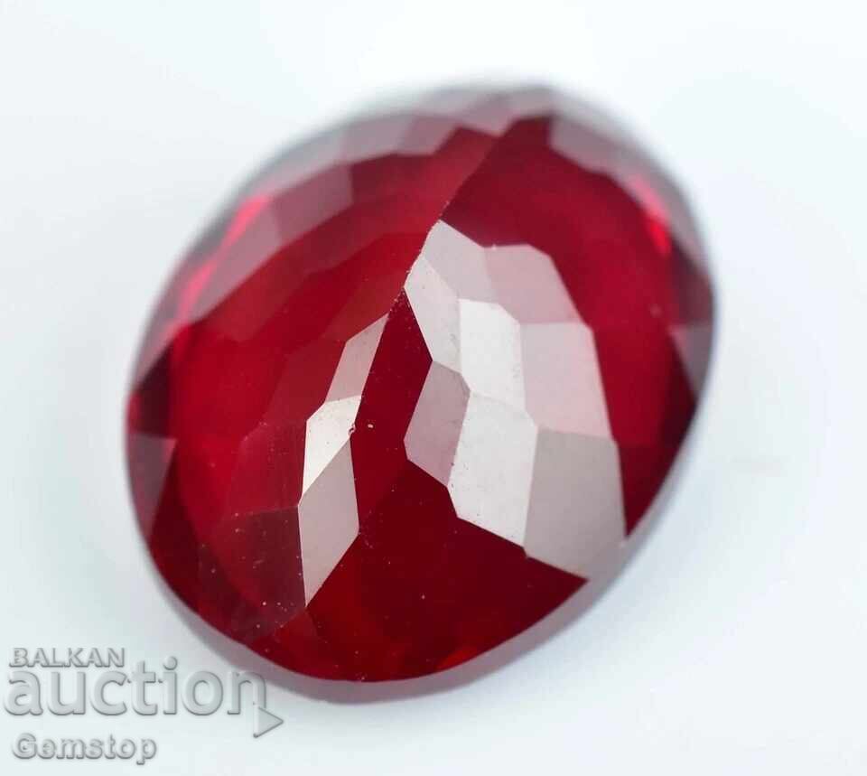 Licitatie! 9.10 ct. rubin natural oval, cert. AGSL, de la 1 leu! - 5