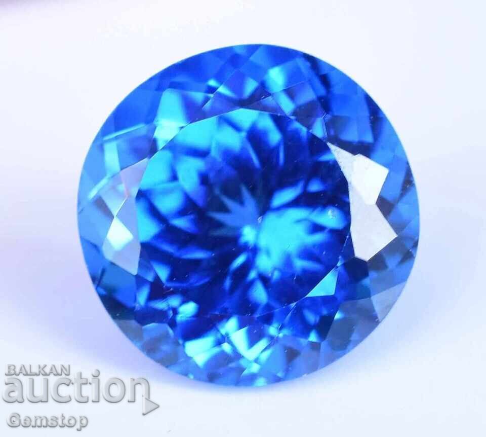 PREȚ DE LICHIDARE! 6.95 ct. jeremeevit natural rotund, cert. AGSL, de la 1 RON! - 5