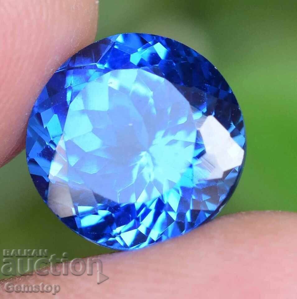 PREȚ DE LICHIDARE! 6.95 ct. jeremeevit natural rotund, cert. AGSL, de la 1 RON!
