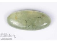 Prehnite 35ct oval cabochon