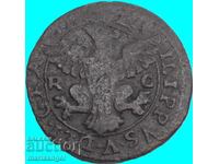 Ιταλία 1701 3 σεντί πιέκολο Παλέρμο Φίλιππος V (1701-1713) 2,42γρ