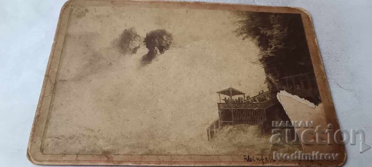 Rheinfall 1907 Photo Cardboard