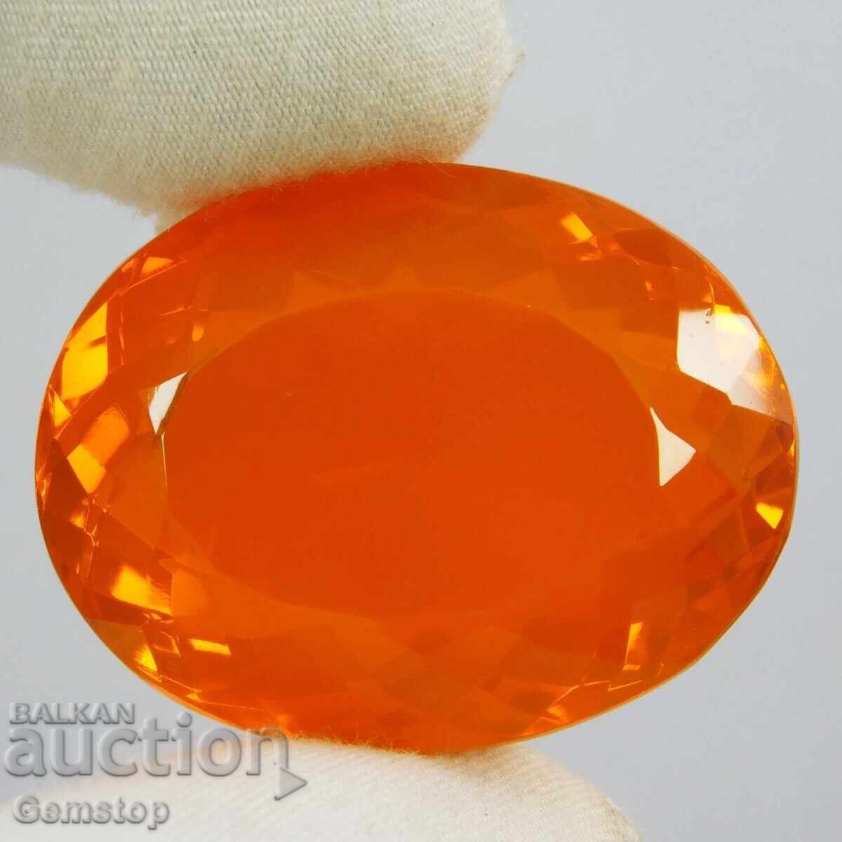 ΧΑ! 88.25 ct φυσικό οπάλιο φωτιάς οβάλ με πιστοποιητικό OMGTL από 1€! με τιμή € 0.11 | 0.22 BGN