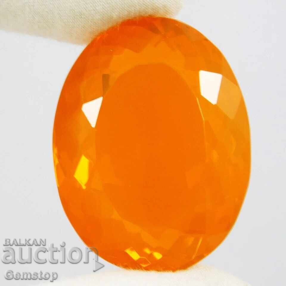 Δημοπρασία ΧΑ! 88.25 ct φυσικό οπάλιο φωτιάς οβάλ με πιστοποιητικό OMGTL από 1€!
