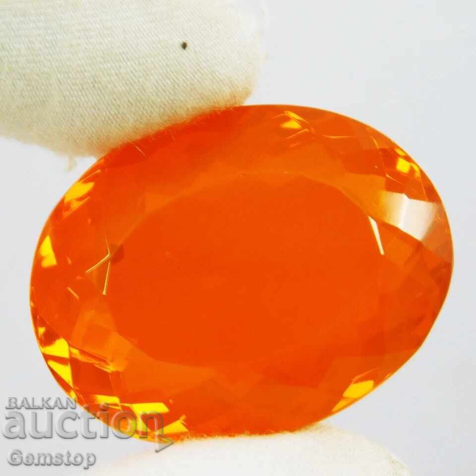 Παράδοση ΧΑ! 88.25 ct φυσικό οπάλιο φωτιάς οβάλ με πιστοποιητικό OMGTL από 1€!