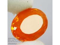 PREȚ DE START! 88.25 ct opal de foc natural oval cert. OMGTL de la 1 leu!