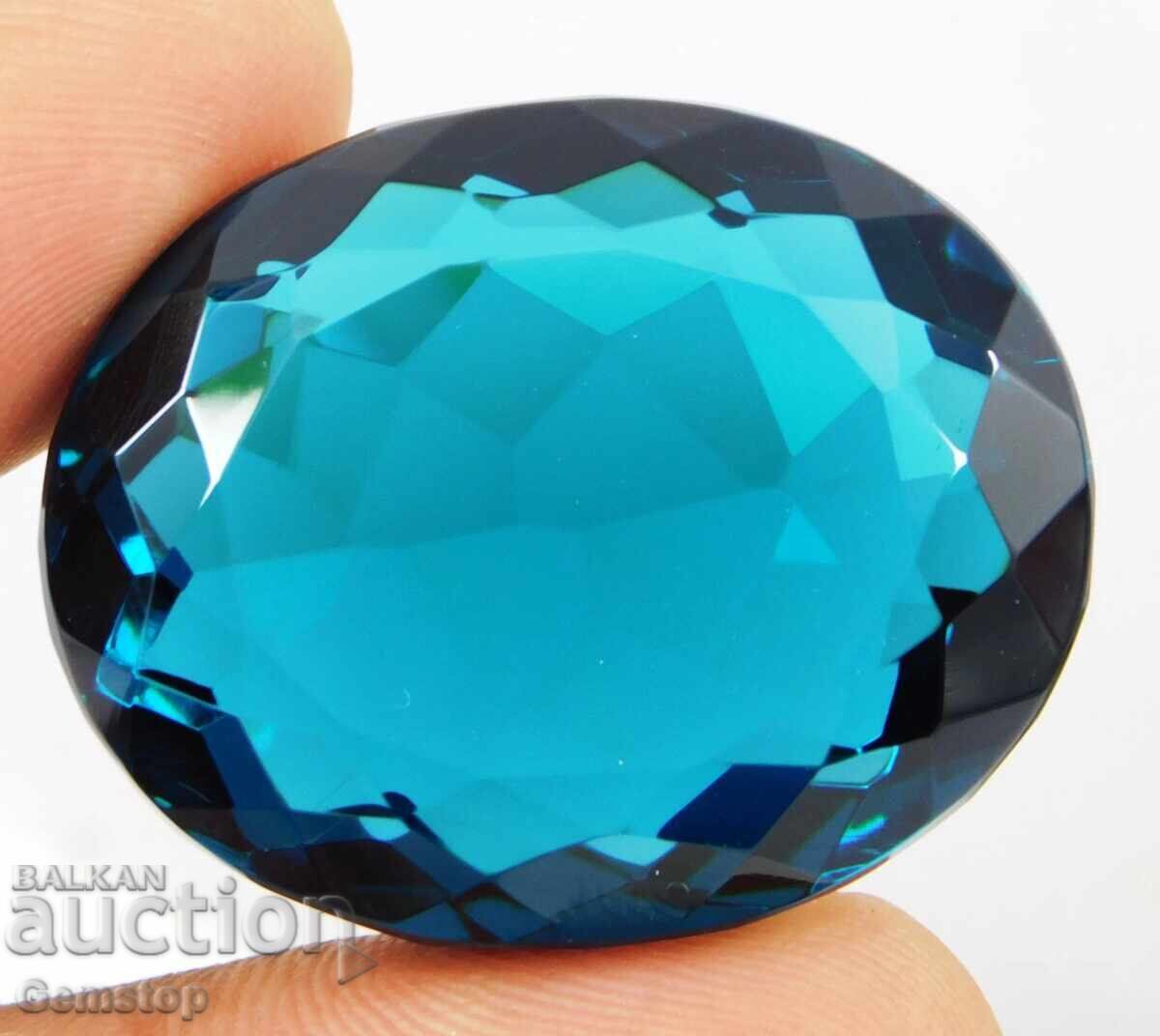 PREȚ DE START! 110.50 carate granidierit natural oval, certificat OMGTL, de la 1 RON! cu preț € 1.50 | 2.93 BGN