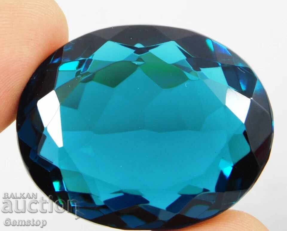 Livrarea PREȚ DE START! 110.50 carate granidierit natural oval, certificat OMGTL, de la 1 RON!