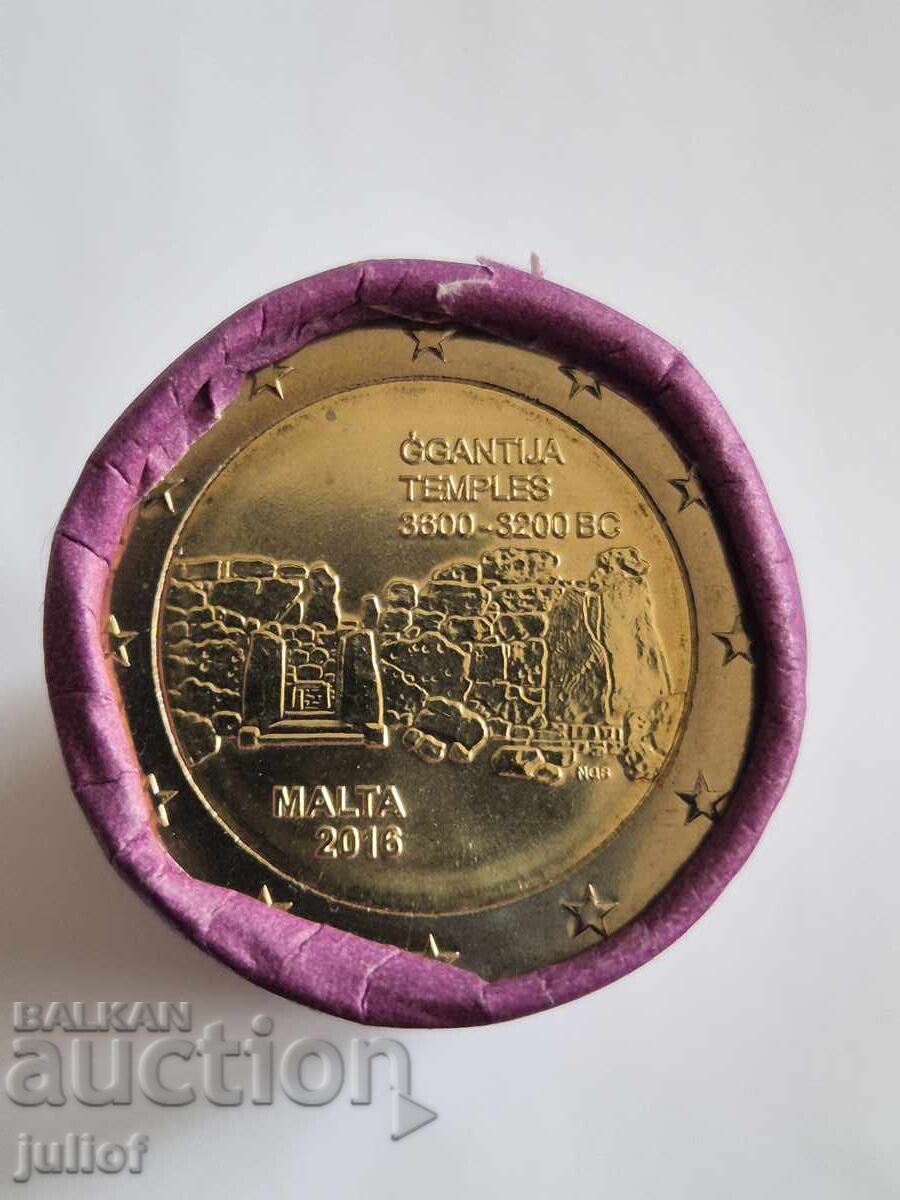 2 Euro Malta - 2016 - Ggantija Temples UNC (coin)
