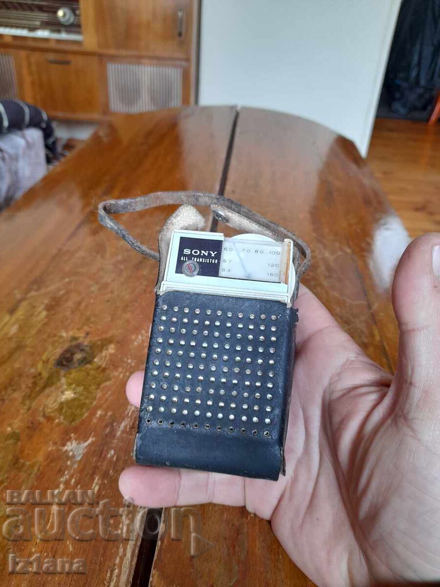 Radio vechi, receptor radio Sony