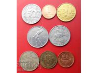 Mixed lot of 8 coins
