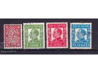 БЪЛГАРИЯ- РЕДОВНИ - 1935 г.- КБМ № 304-307