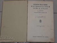 Немски атлас карти география книга учебник Германия 1942 год