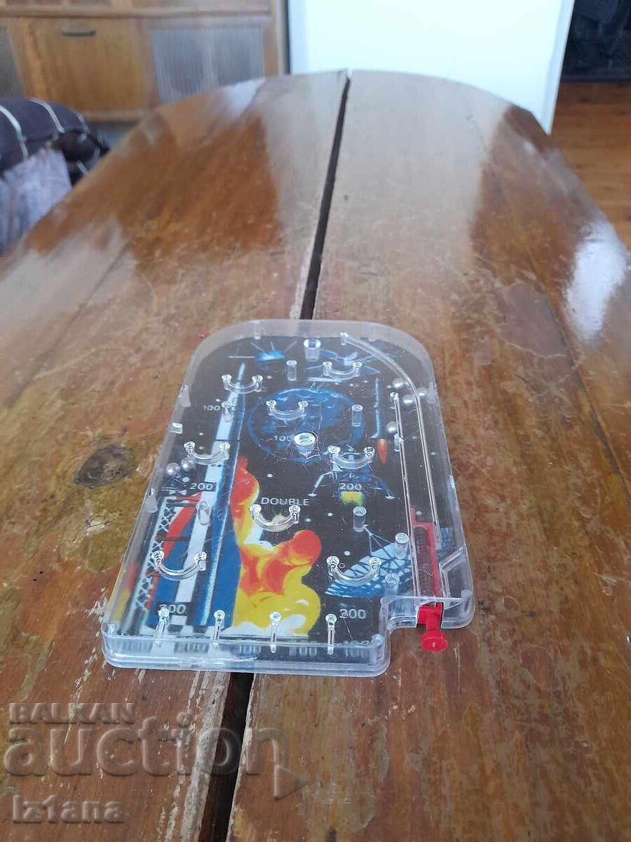 An old children's pinball game